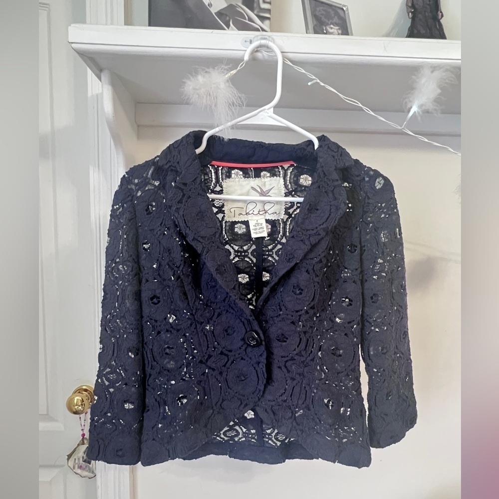 FINAL PRICE NWOT Anthropologie Tabitha Lace Blazer